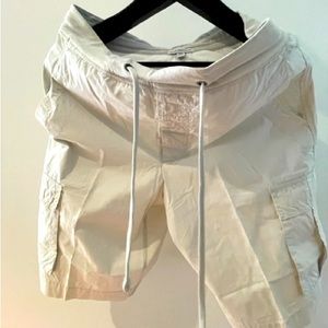 James Perse - Cream Cargo Shorts